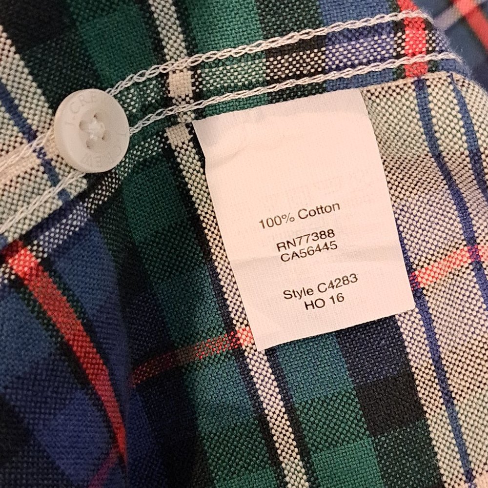 J. Crew Slim Fit Oxford men's large long sleeve button down shirt style C4283 - Picture 6 of 12